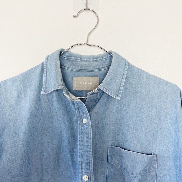 EVERLANE The Square Jean Shirt Oversized - Picture 4 of 15